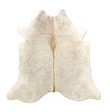 brown cowhide rug