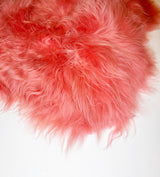 pink sheepskin