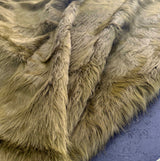 green cowhide rug